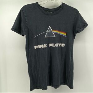 Pink‎ Floyd XS/PP Black Washed Relaxed Tee